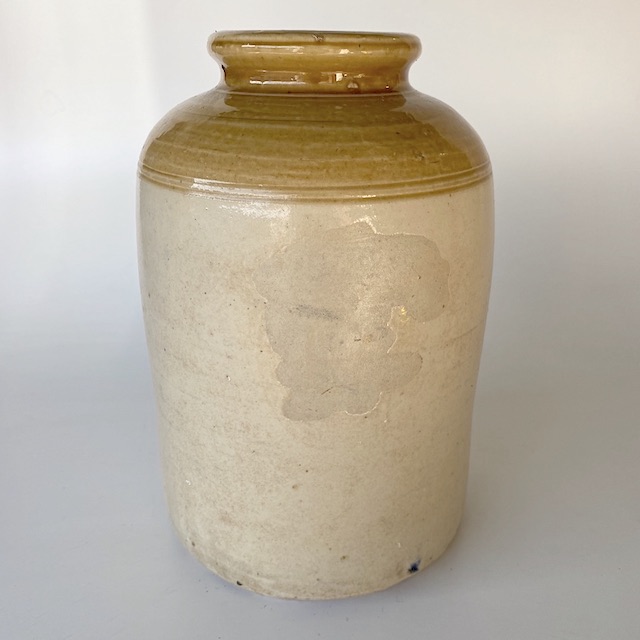 JAR, Stoneware Pickling - Large Ochre